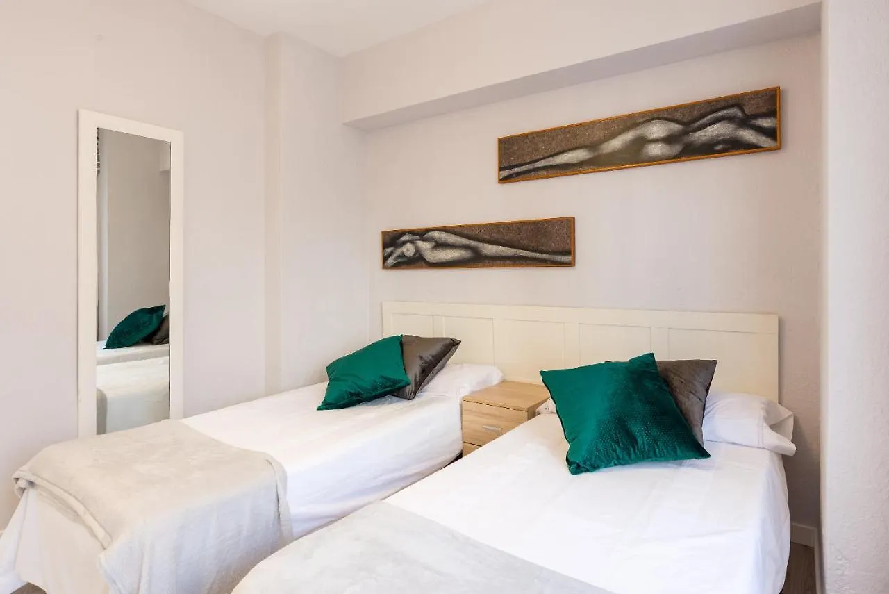 Malaga Beach And Historic Centre Malagueta